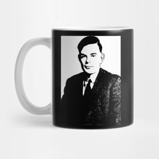 Alan Turing design (light) Mug